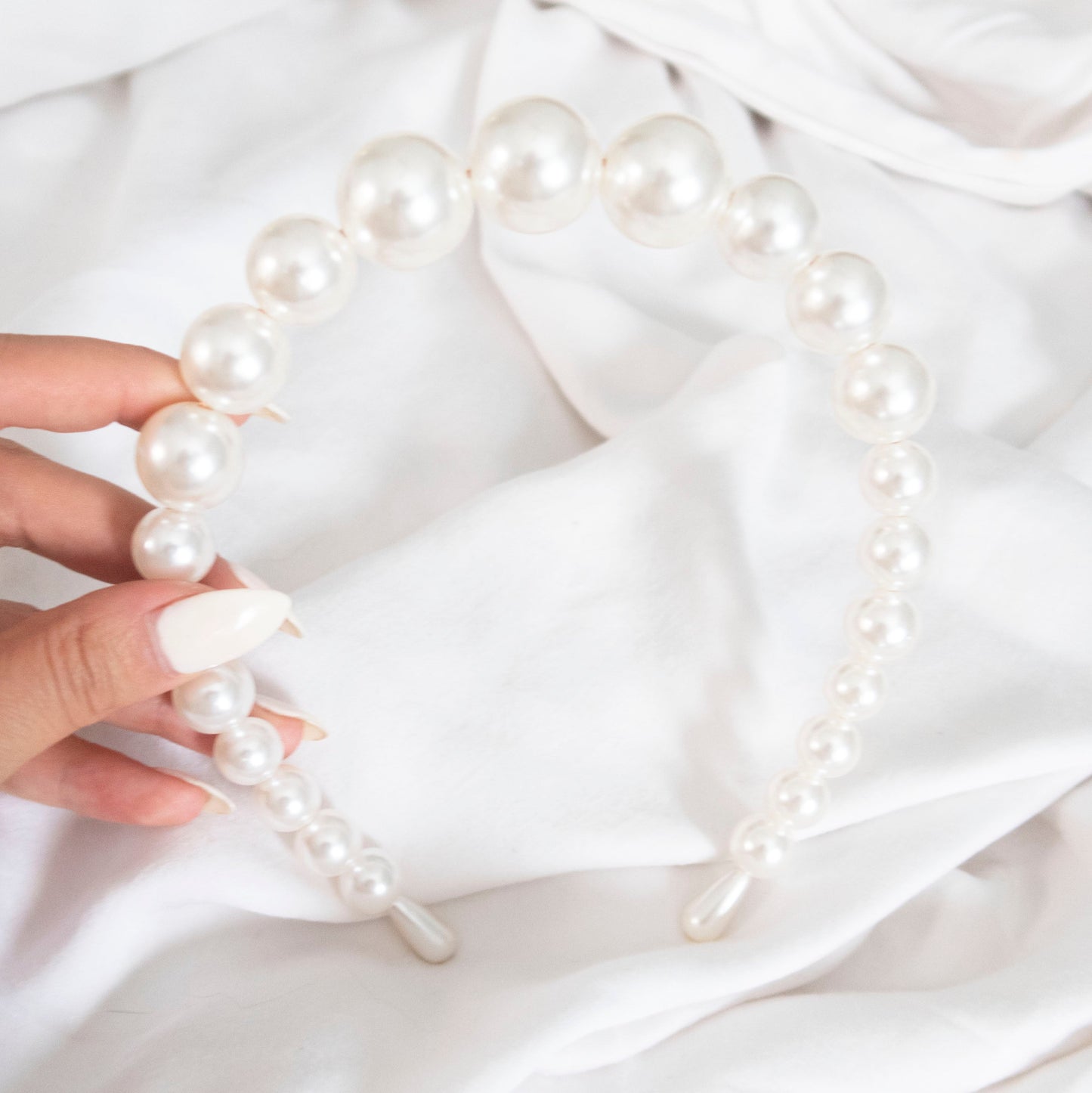 Champagne Pearl Headband