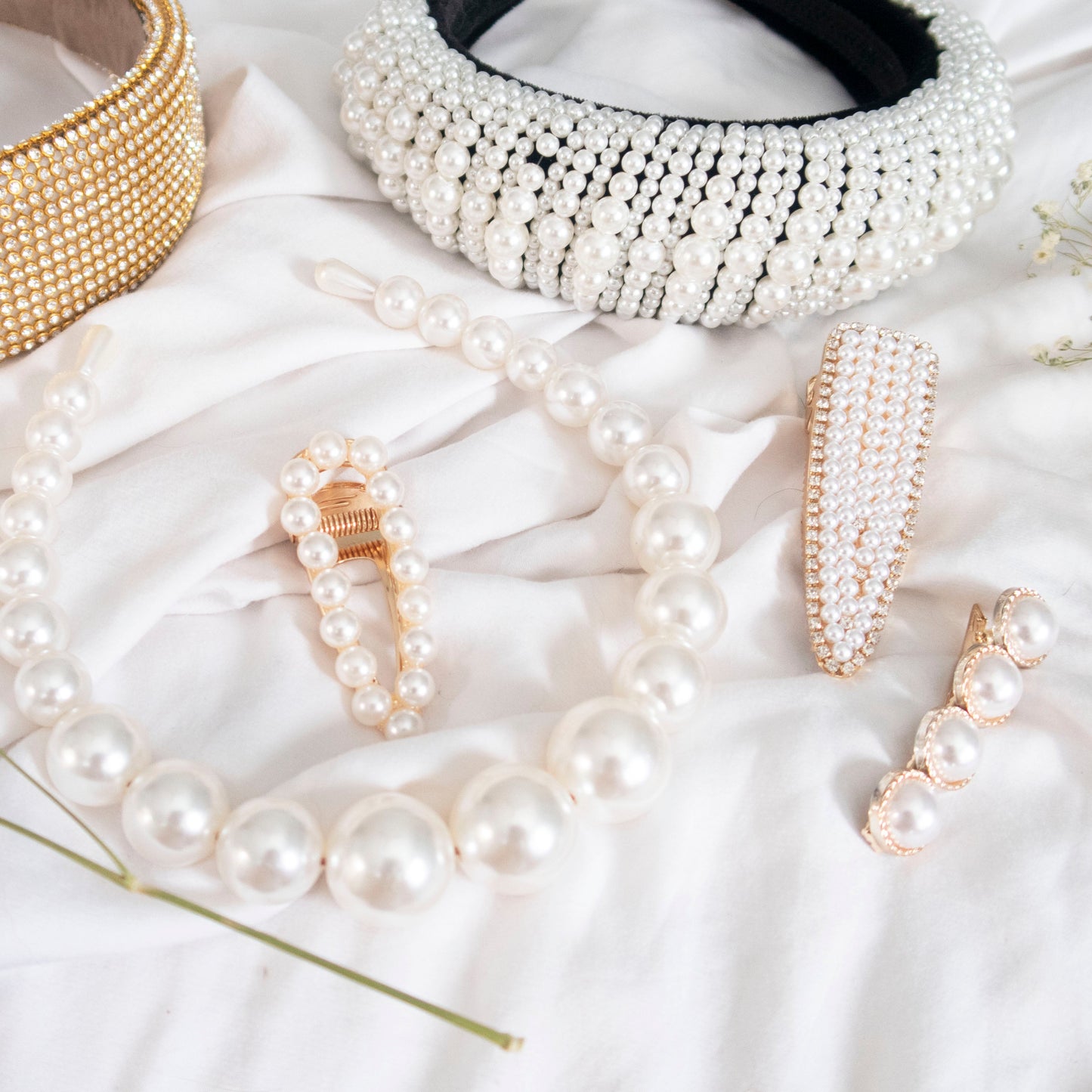 Champagne Pearl Headband